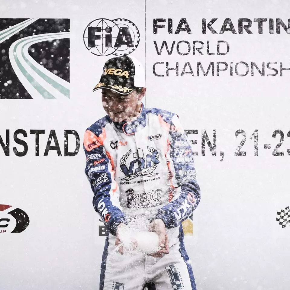 Victor Bernier Podium Genk